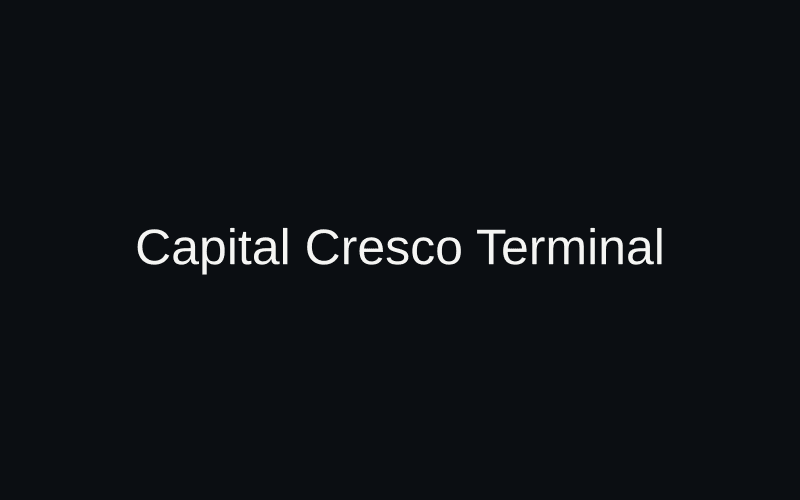 Capital Cresco Terminal product preview
